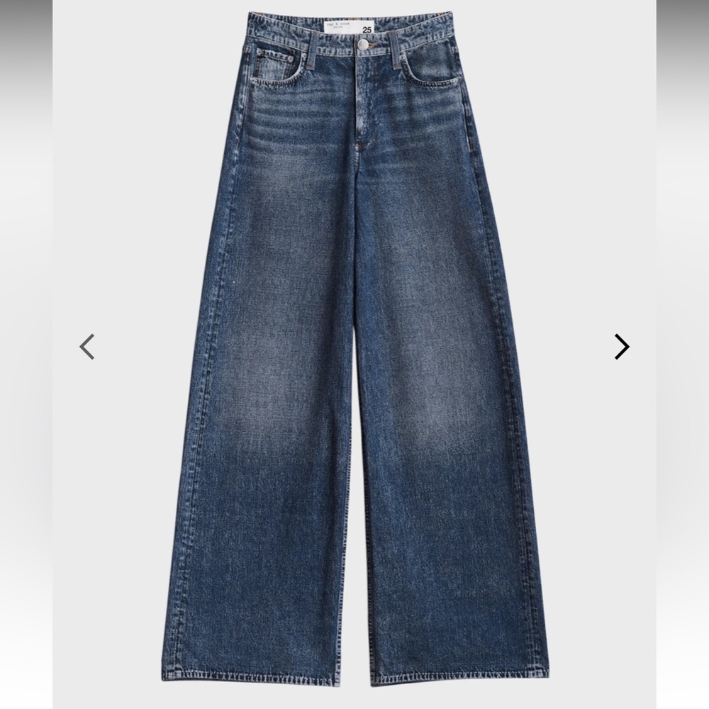 Rag & Bone "Miramar Sofie" Wide-Leg Pants